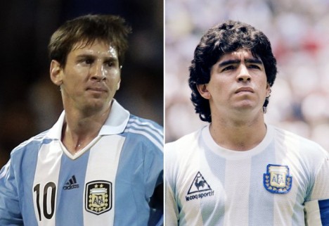 Todosporte Messi Maradona